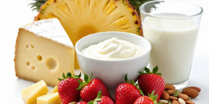 Natural foods that help whiten yellow teeth at home as part of daily diet