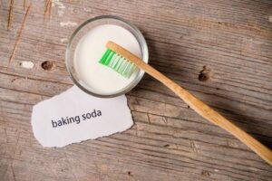 Baking soda paste for gum inflammation