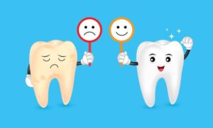 whiten teeth naturally "yellow vs white teeth"