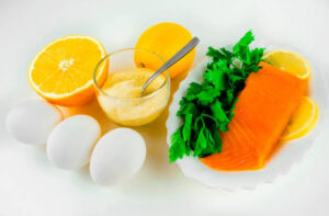 Superfoods for healthy teeth and gums include vitamin D like salmon, egg yolk