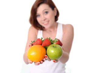 strawberries and vitamin c fruits like oranges are included in Superfoods for healthy teeth and gums