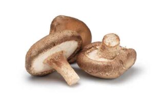diet for a whiter teeth include Shiitake Mushrooms