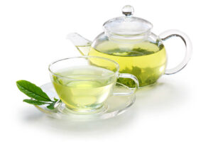 green tea is included in diet for a whiter teeth
