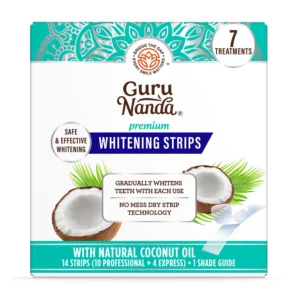 gurunanda whitening strips for teeth whitening