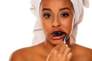 Activated Charcoal can damage teeth