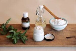 baking Soda & Coconut Oil remove plaque