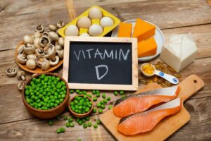 Vitamin D for calcium absorption for teeth