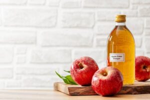 Apple Cider Vinegar – Softens teeth Dentin