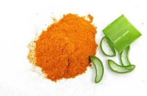 Turmeric & Aloe Vera Gel to stop bleeding gums