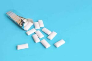 Chew Xylitol Gum after eating sugary meal