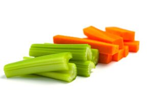 celery and carrot to strengthen teeth enamel
