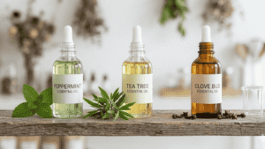 Peppermint, Tea Tree & Clove for teeth
