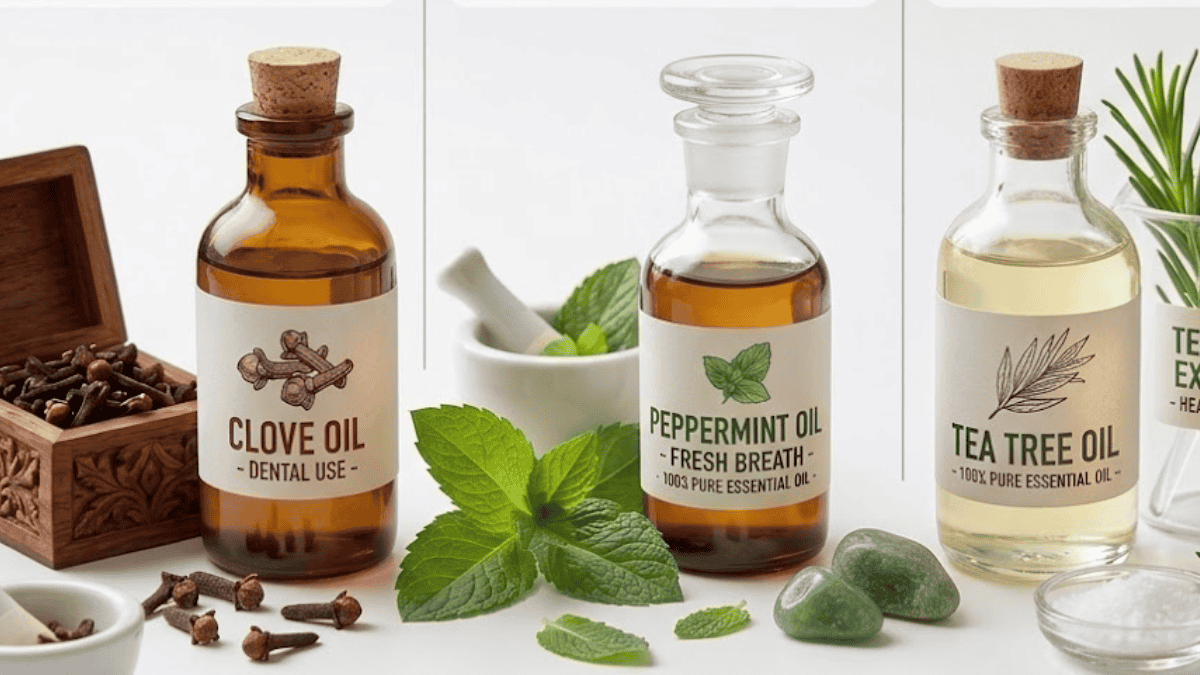 oils for bad breath